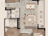 云翠金澜府_4室2厅2卫 建面138平米