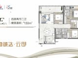 勤诚达云邸_4室2厅3卫 建面130平米