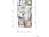 金昌山语鹭_3室2厅2卫 建面120平米