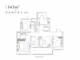 天悦东方雅苑_4室2厅2卫 建面143平米