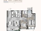 熙和樾庭_3室2厅2卫 建面105平米