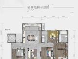 民生北府_4室2厅3卫 建面175平米