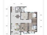 市中望岳城_3室2厅1卫 建面97平米