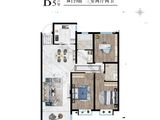 融城主城印象_3室2厅2卫 建面119平米