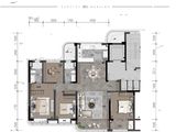 武汉城建融创｜云起府_4室2厅2卫 建面153平米