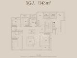 置地松谷鸣翠_4室2厅2卫 建面140平米