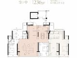 新城品悦雲起_5室2厅3卫 建面236平米